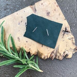 Pair of Sterling Silver Bar Stud Earrings Marked .925